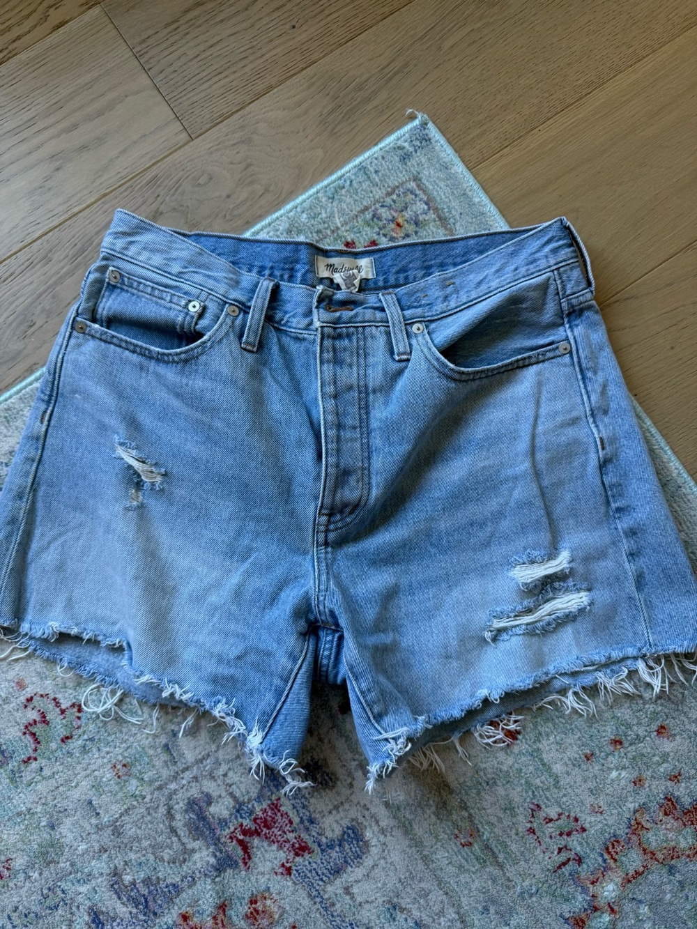 Madewell Relaxed Mid-length Denim Shorts